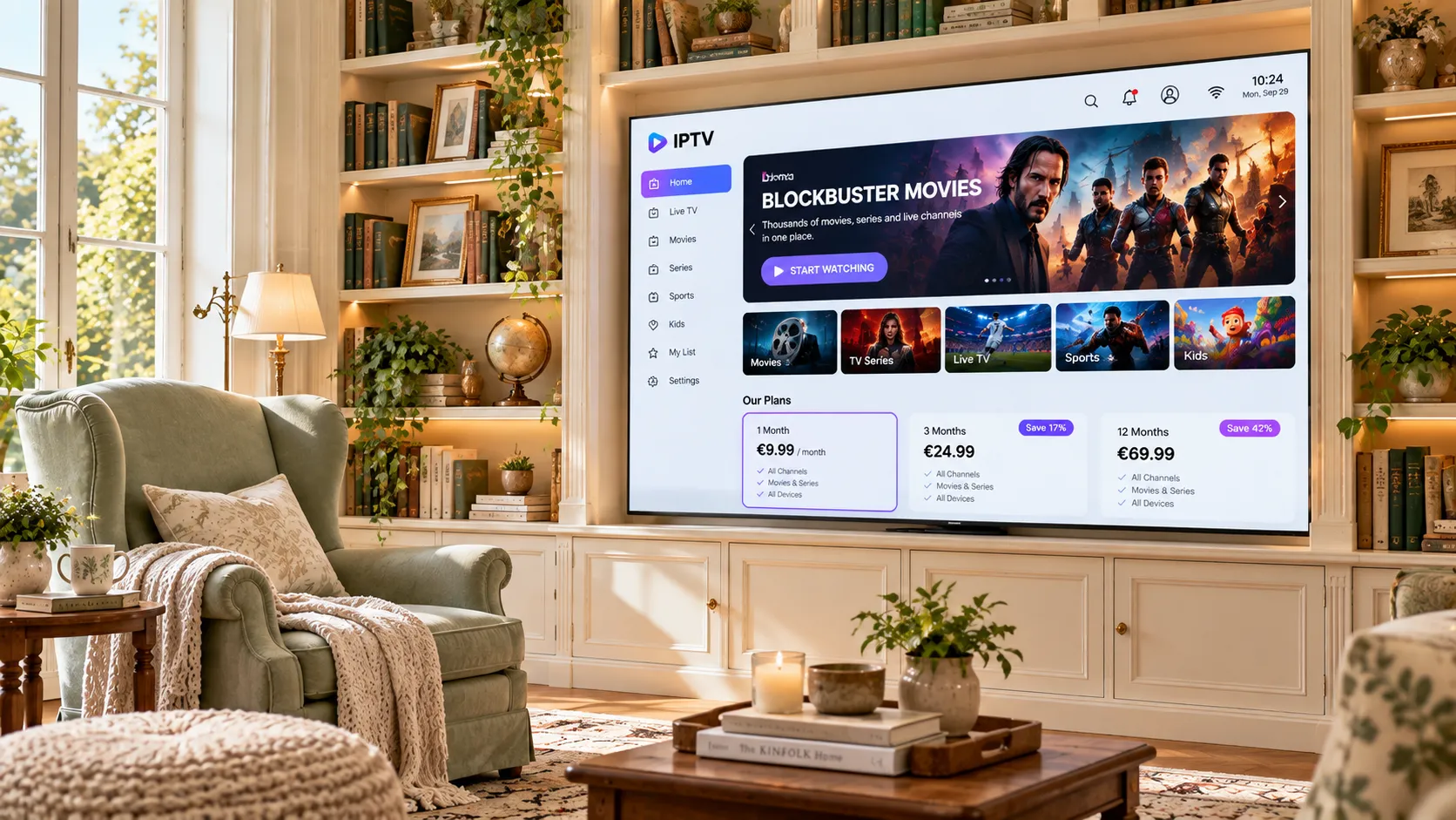 VLC Media Player mit M3U IPTV Playlist auf Windows 11